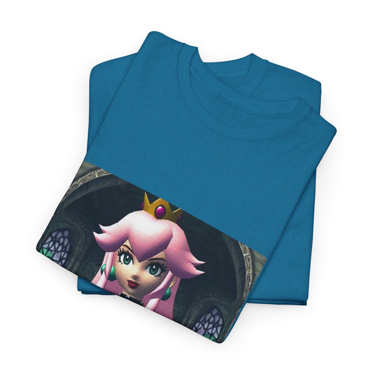 Goth Princess Peach In The Castle Tee