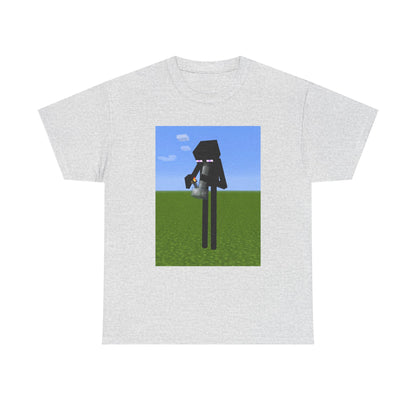 Enderman Lighting Up A Bong Tee