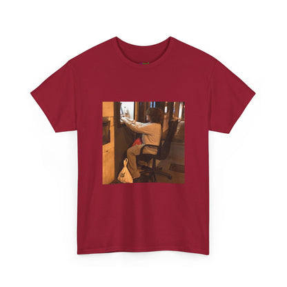 Gravity Defying Green Graphic Tee