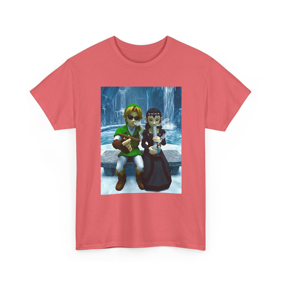 Link and Dark Linka Chillin' in Ice Palace