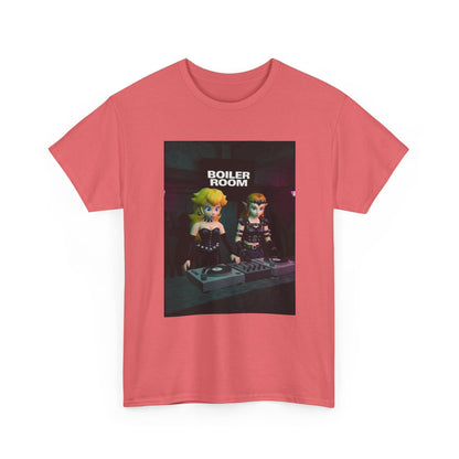 Gothic Peach and Zelda DJing Boiler Room Tee