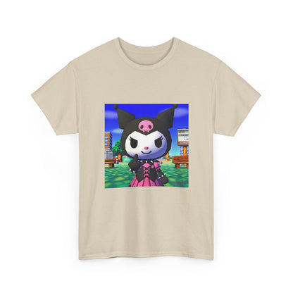 Kuromi Flipping The Bird In Animal Crossing