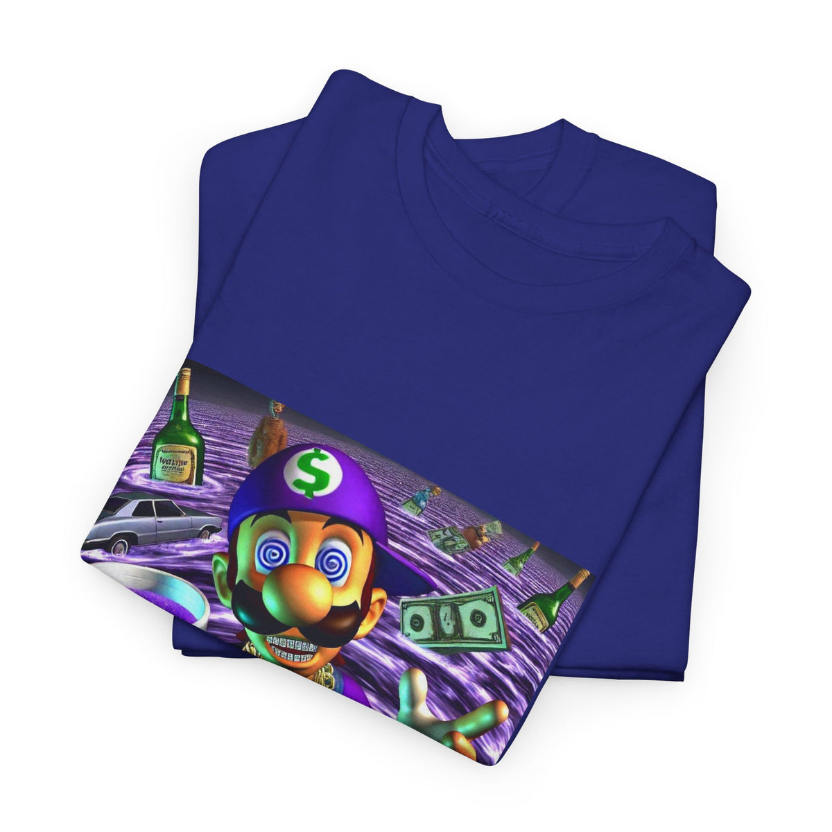 Digital Drip II Abstract Print Tee