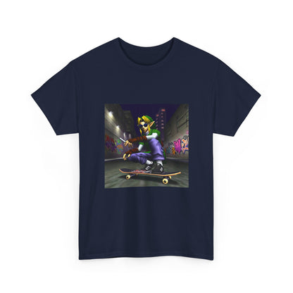 Link Skater Smoking In Alley Tee