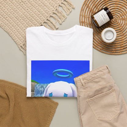Angel Cinnamoroll Kneeling By Waterfall Tee
