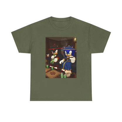 Shadow and Sonic Smoking Chill Tee