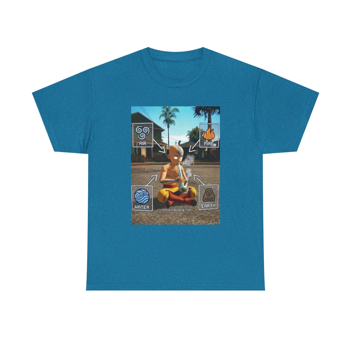 Aang Smoking On The Street Tee