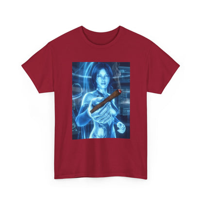Holographic Babe Passing The Blunt Tee