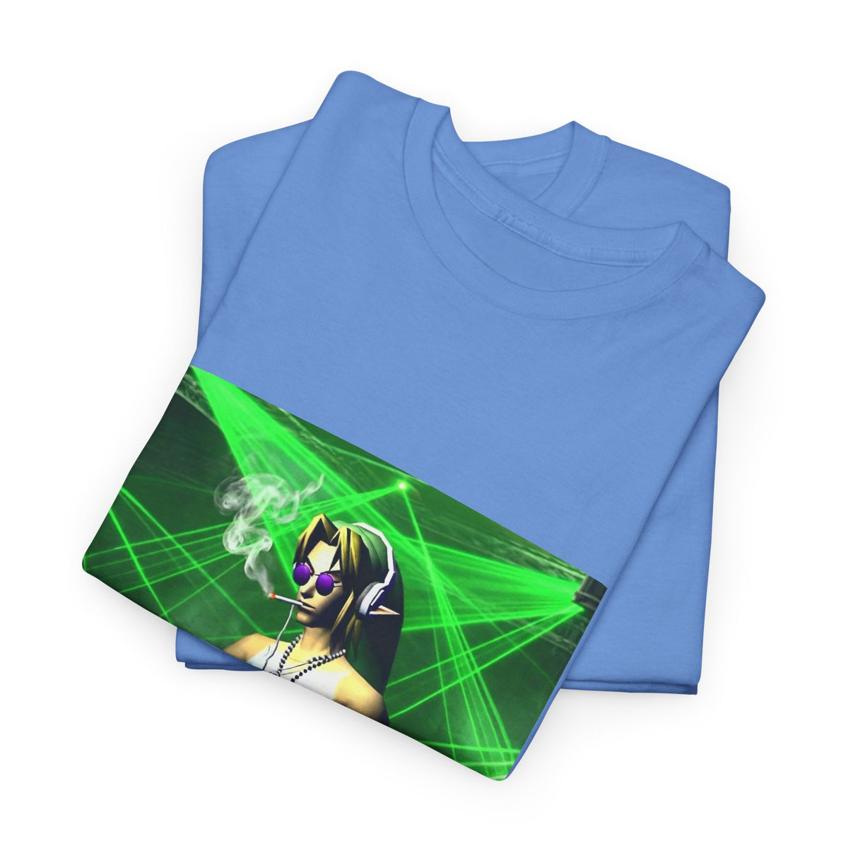 DJ Link Smoking At The Rave Tee