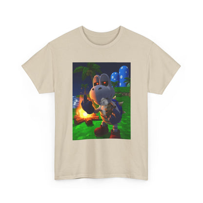 Dry Bones Giving The Finger Smoking Cigar Tee