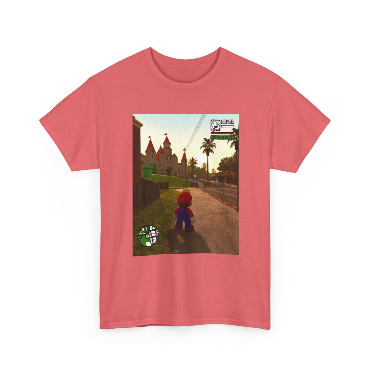 Mario In San Andreas Tee (Design 6)