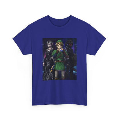 Link Playing Ocarina With Dark Companions Tee