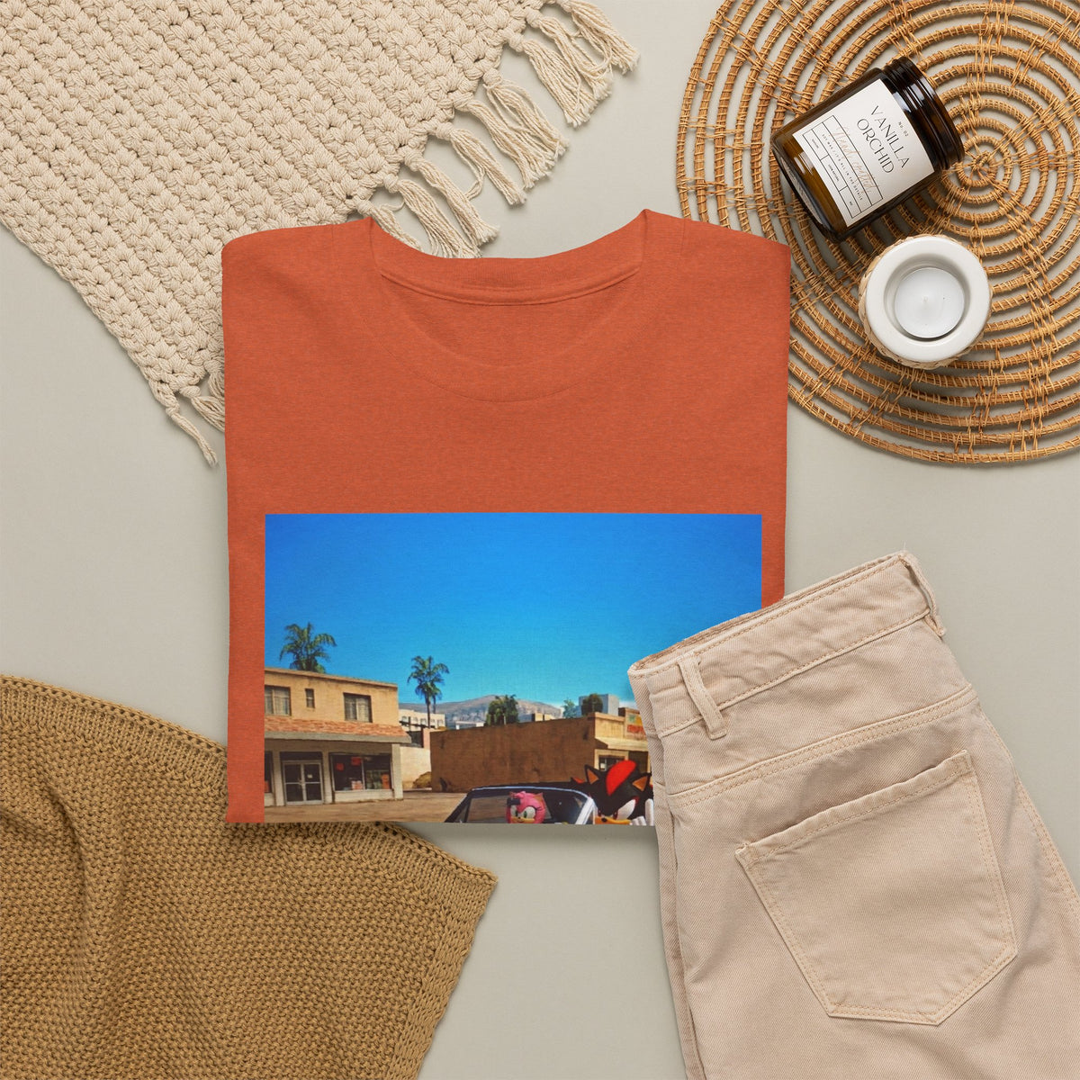 Shadow and Amy Cruising Lowrider Tee