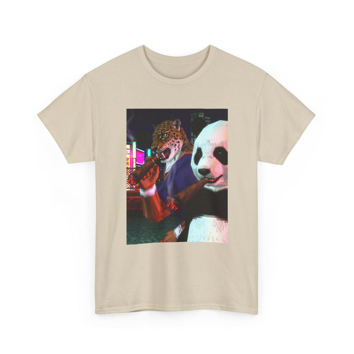 King And Panda Cigar Night Out Tee