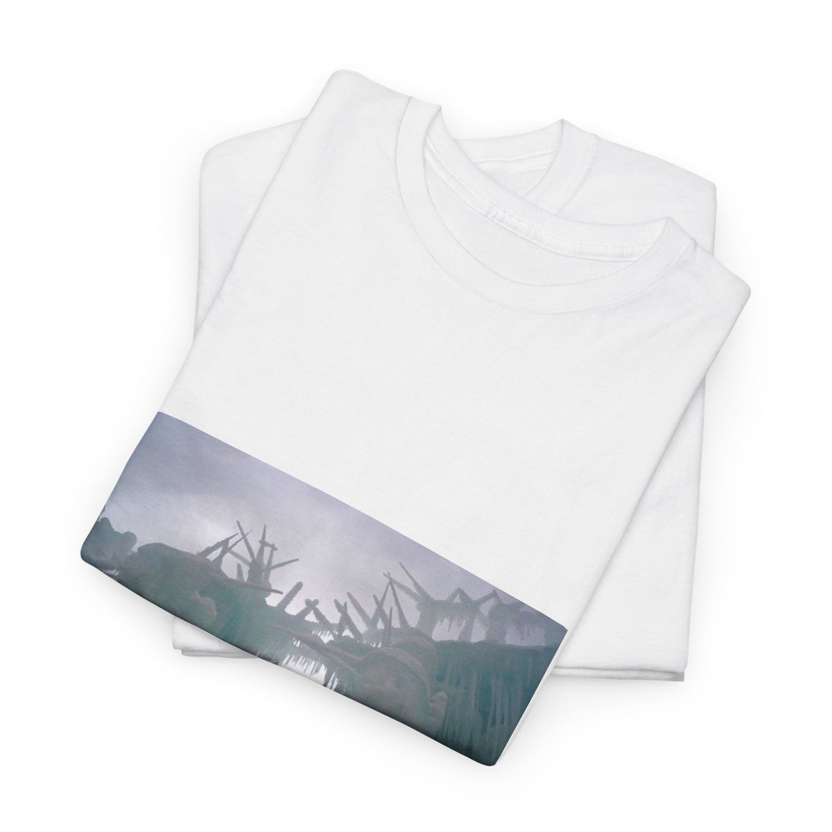 Leaf Whisper Canvas Graphic Tee