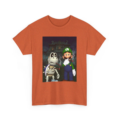 Luigi and Dry Bones Smoking Blunts Tee