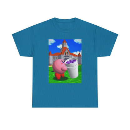 Kirby Sipping Lean At Mushroom Kingdom