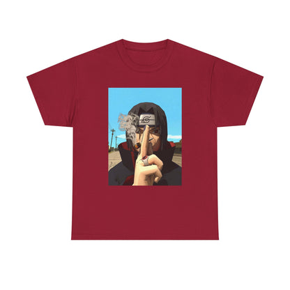 Itachi Uchiha Smoking Cigar Streetwear Tee