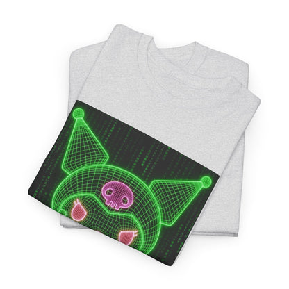 Kuromi Flipping The Bird Matrix Tee