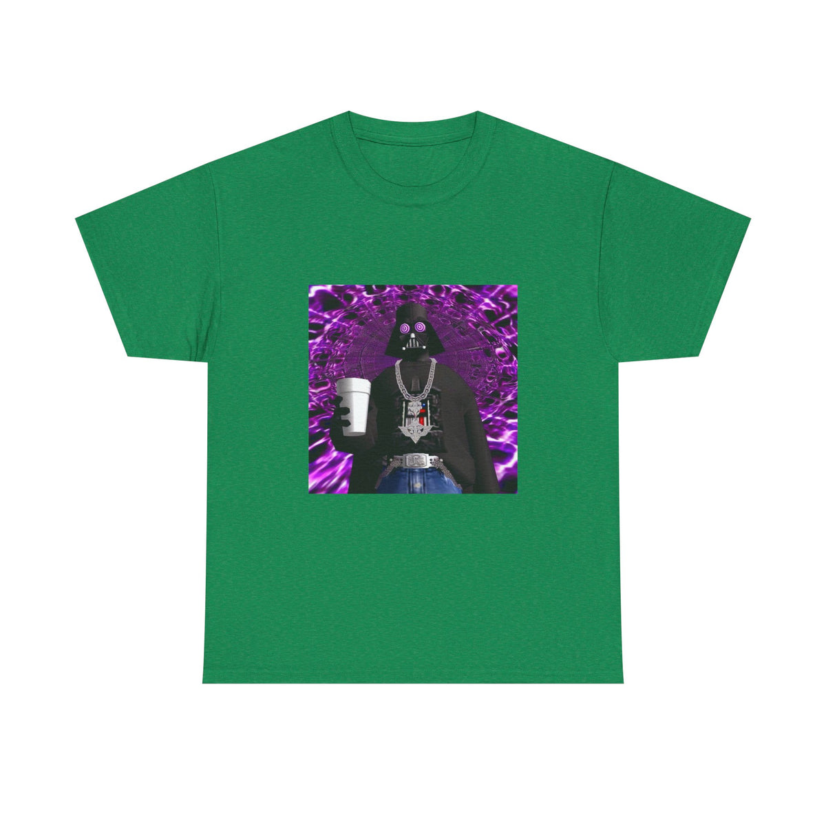 Stoner Vader Sipping Purple Drink Tee