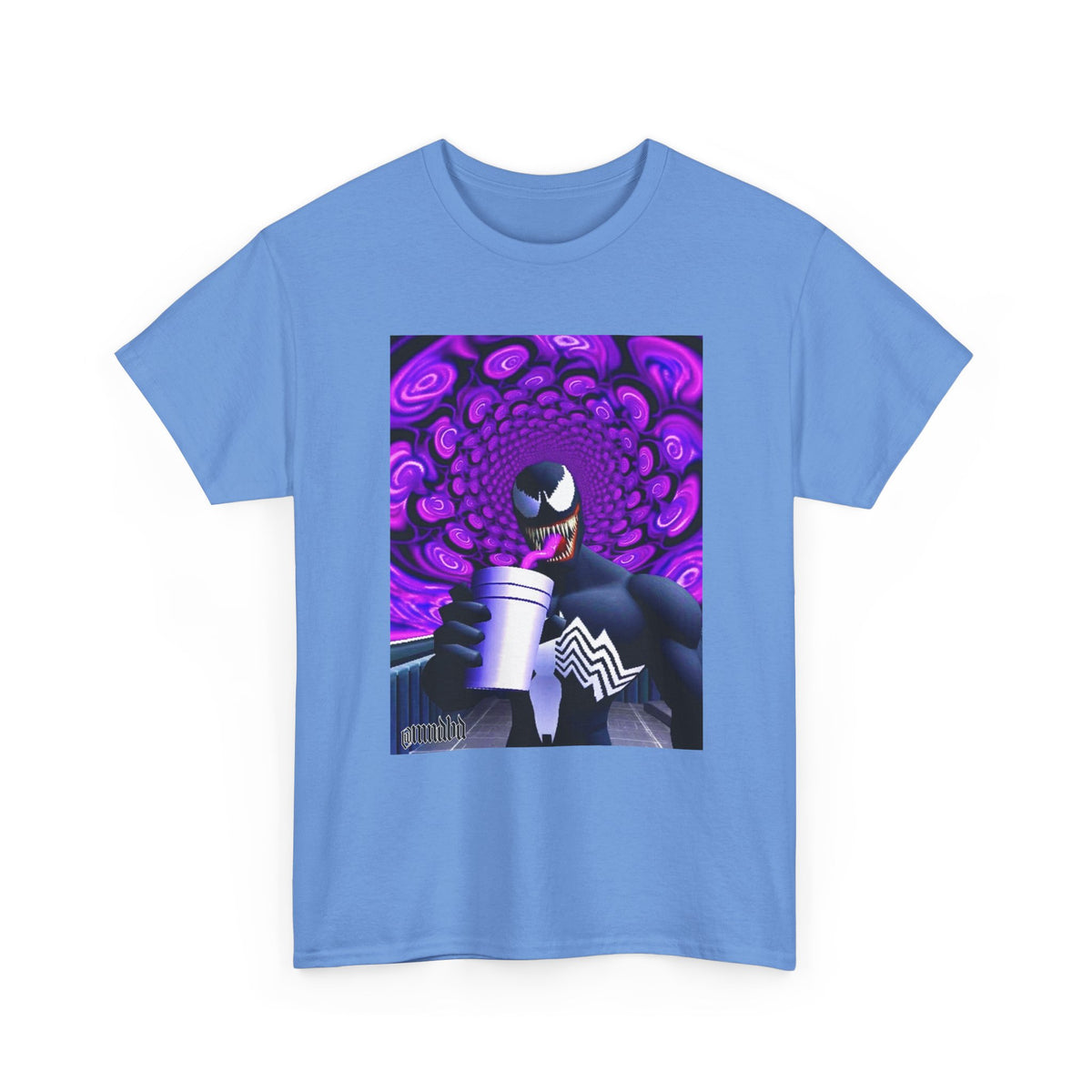 Venom Sipping Lean in Hypnotic Haze Tee