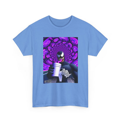 Venom Sipping Lean in Hypnotic Haze Tee