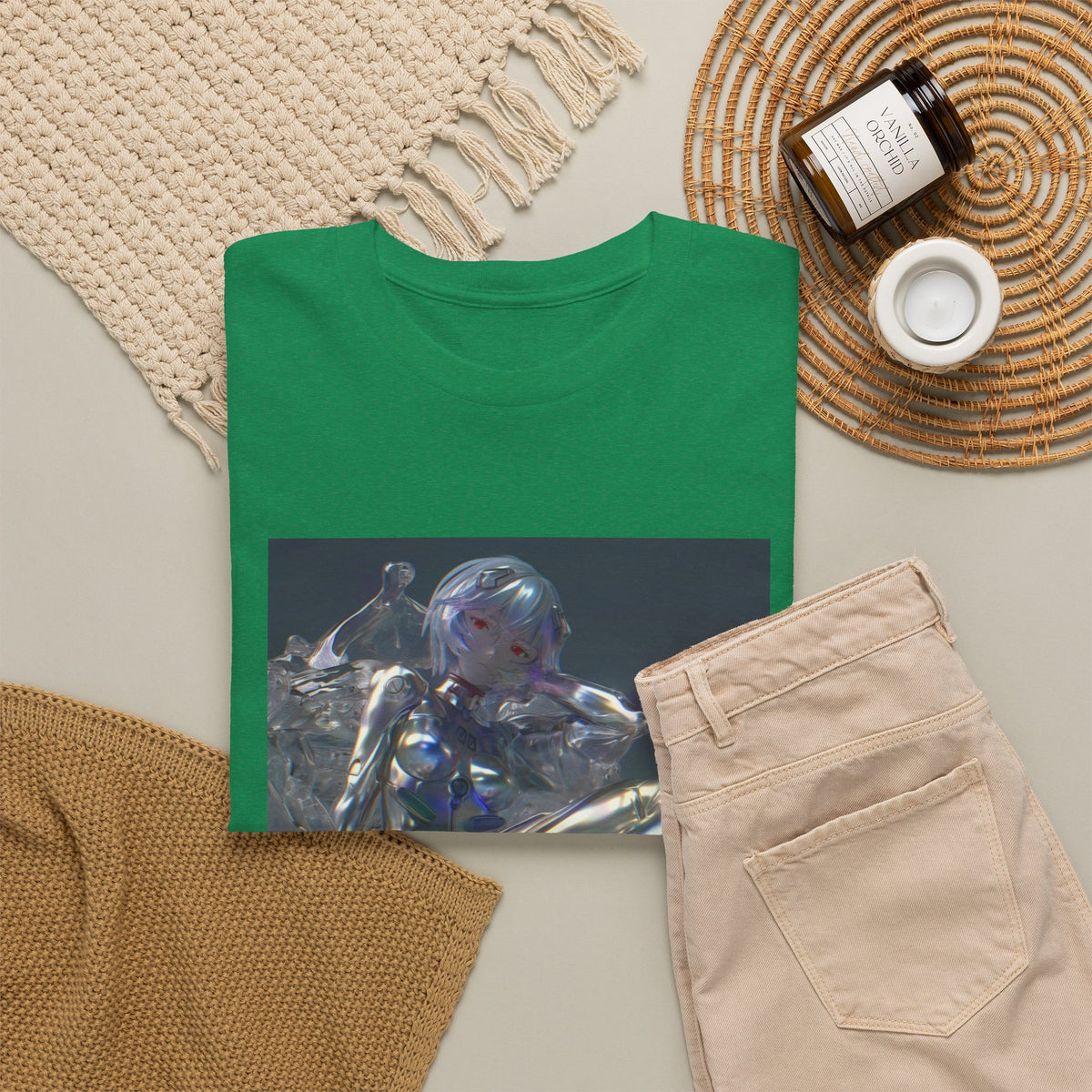 Liquid Chrome Flowing Tee