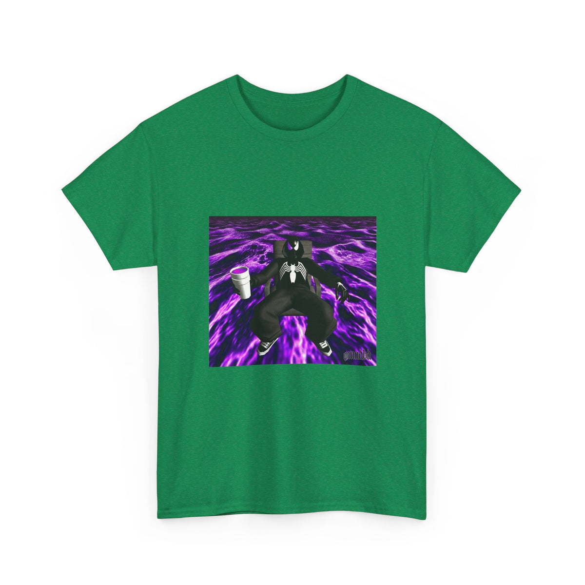 Black Spider-Man Chillin' With Lean Cup Tee