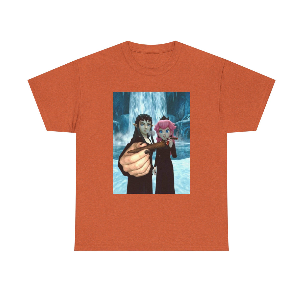 Gothic Elf and Princess Blunts on Ice Tee