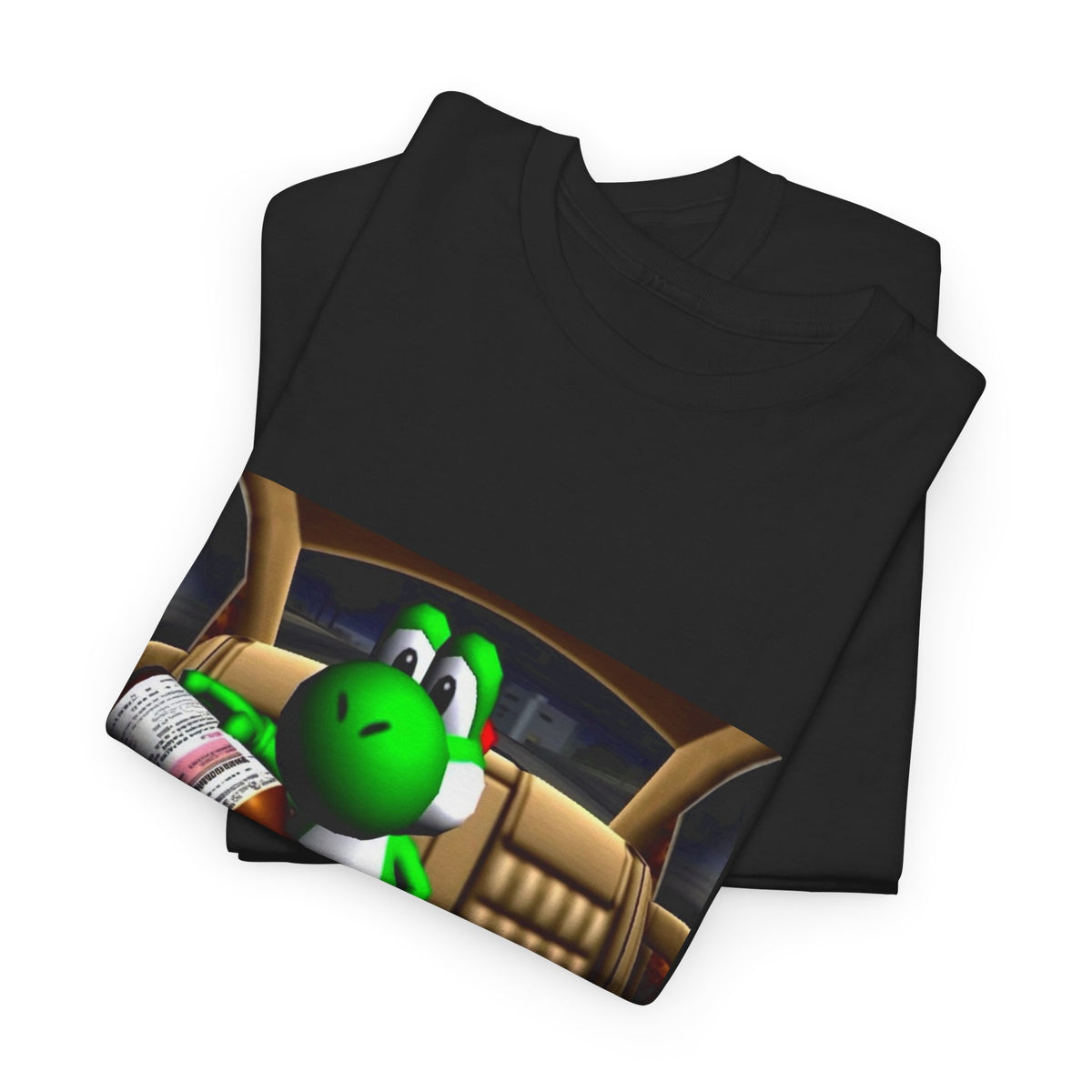 Yoshi Pouring Lean In Car Tee