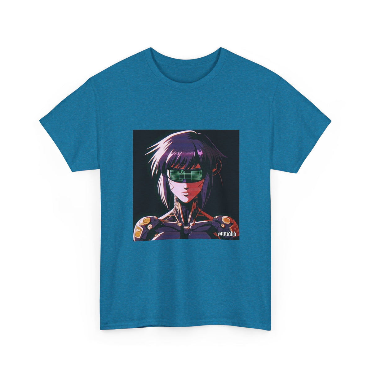 Major Kusanagi In Retro Cyberpunk Visor