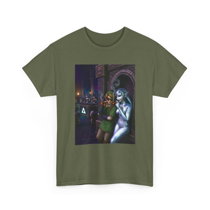 Link And Zora Princess Smoking In Club