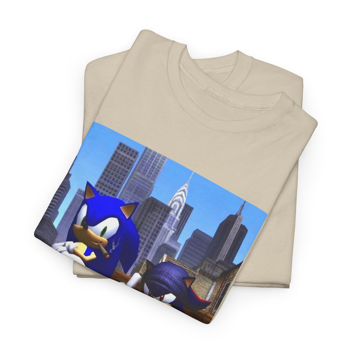 Sonic & Shadow City Smoke Session Tee