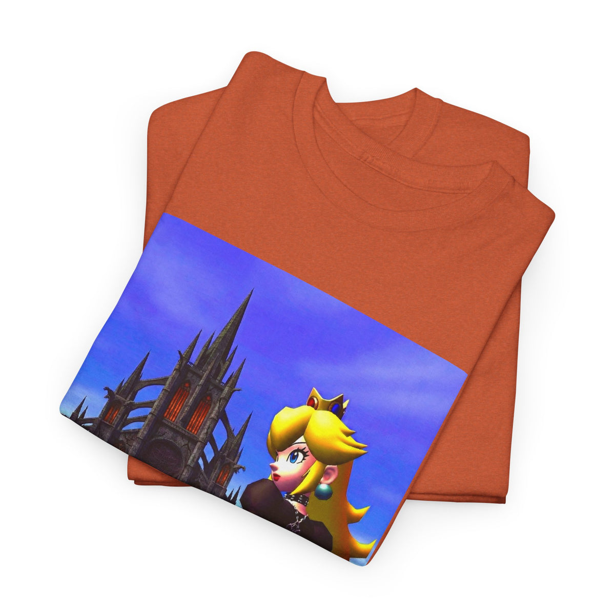 Goth Peach Rocking Goth Castle Tee