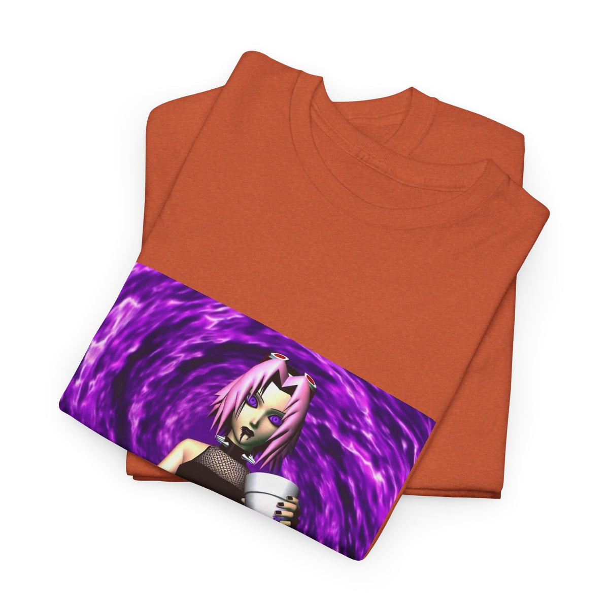 Goth Sakura With Purple Drank Tee