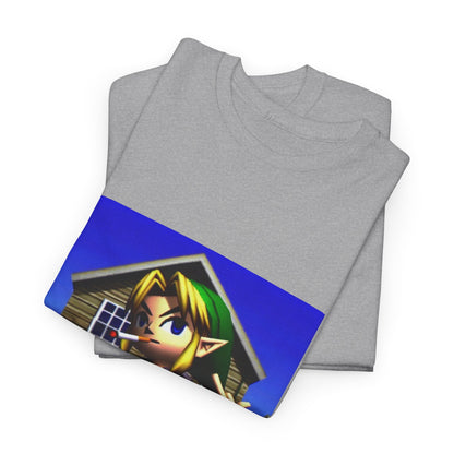 Edgy Hero Smoking And Flipping The Bird Tee