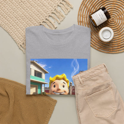 Vault Boy Smoking Blunt In Nuketown