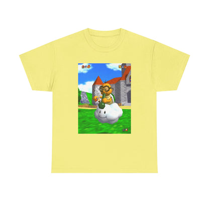 Lakitu Enjoying A Hit On Lakitu's Cloud