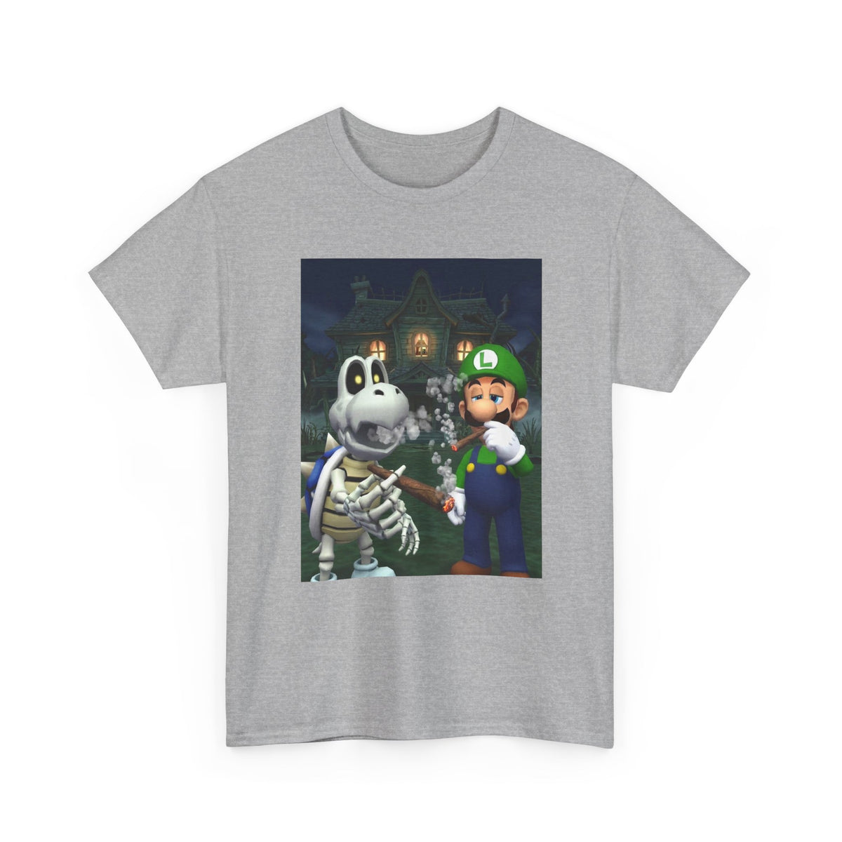 Luigi And Dry Bones Smoking Blunts