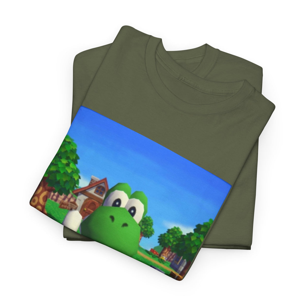Yoshi Giving The Finger On A Tee