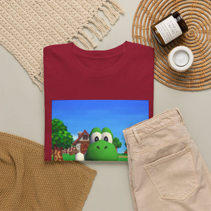 Yoshi Giving The Finger On A Tee