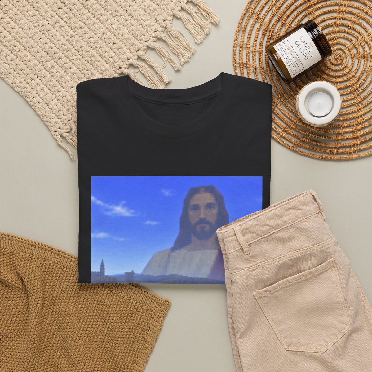 Link Meets Jesus, The Ultimate Question Tee