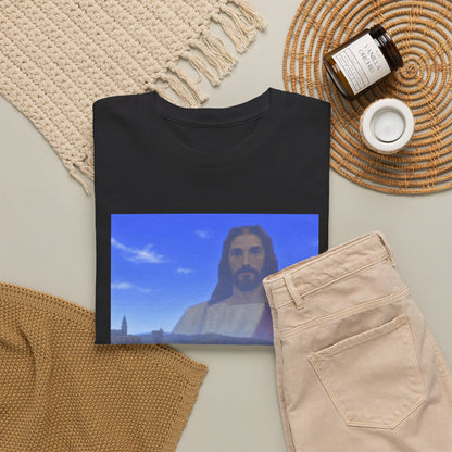 Link Meets Jesus, The Ultimate Question Tee