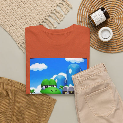 Yoshi And Dry Bones Flipping Off Tee (Design 7)