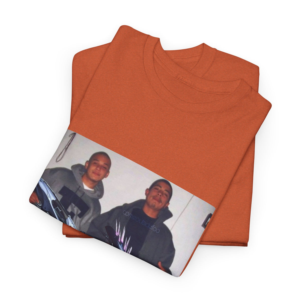 Midnight Leaf Pulse Graphic Tee