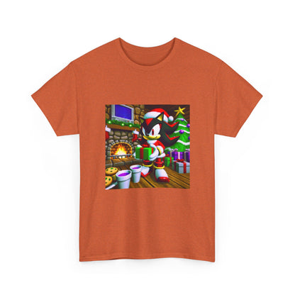 Shadow The Hedgehog Christmas Drip Tee