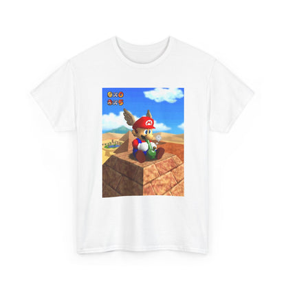 Wing Cap Mario Enjoying The Desert View Tee