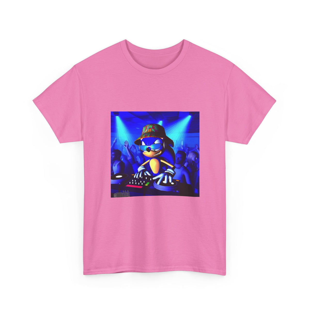 Sonic The Hedgehog DJing At The Club