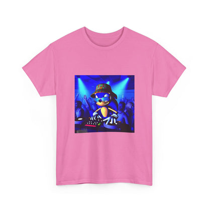Sonic The Hedgehog DJing At The Club