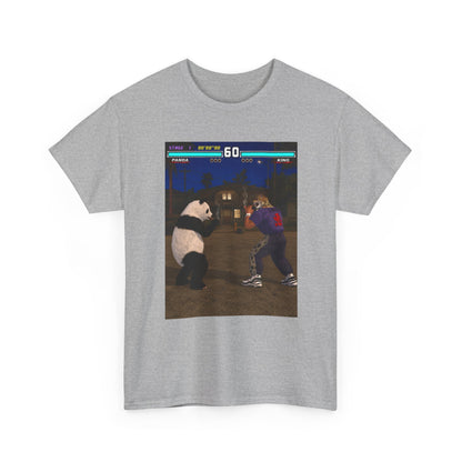 Panda And King Smoking Cigars Street Fight Tee